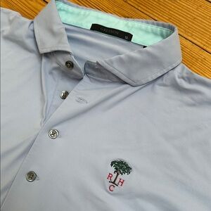 Polo Golf Shirt Mens XL Light  Blue